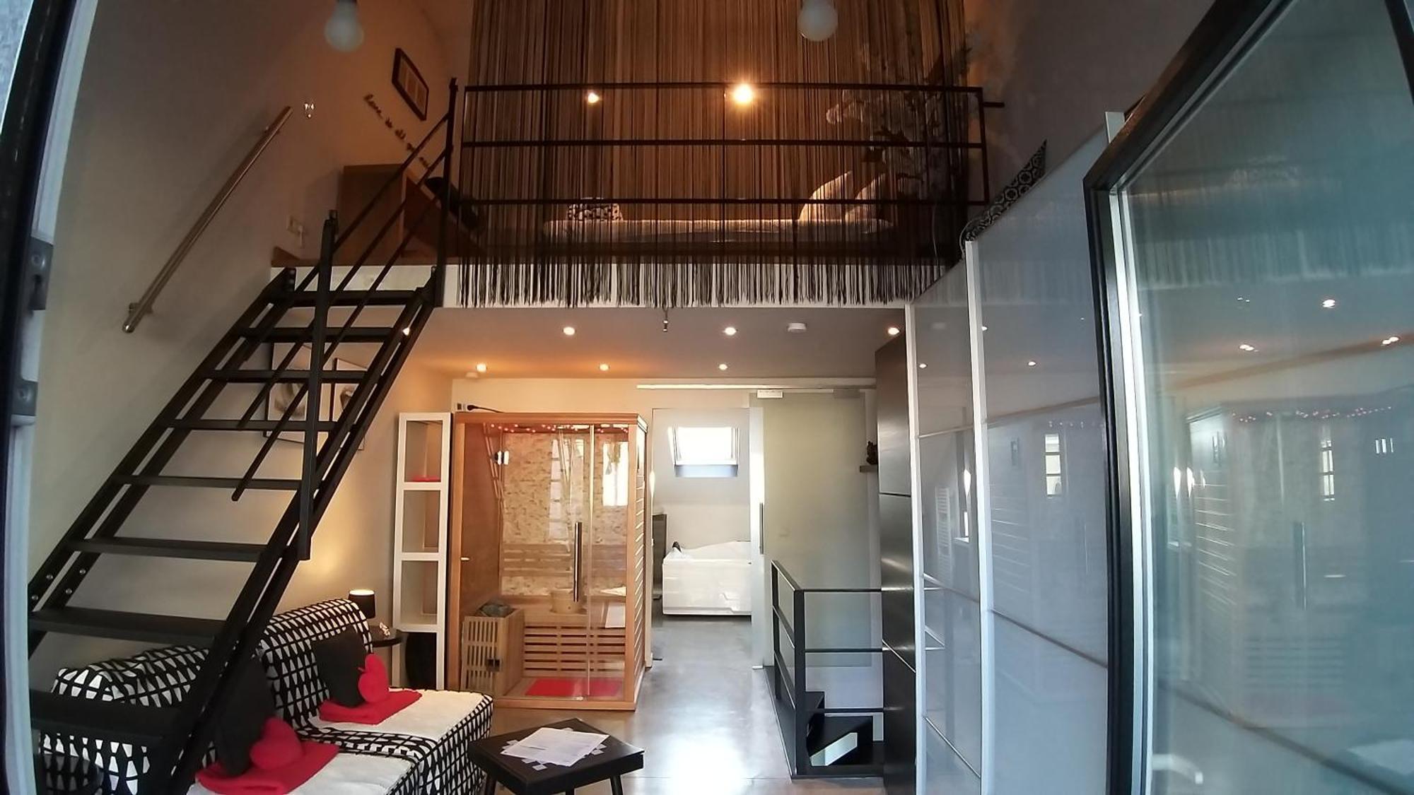 Appartamento Wellness Loft With Sauna, Jacuzzi, Roof Terrace & Amazing View Anversa Esterno foto