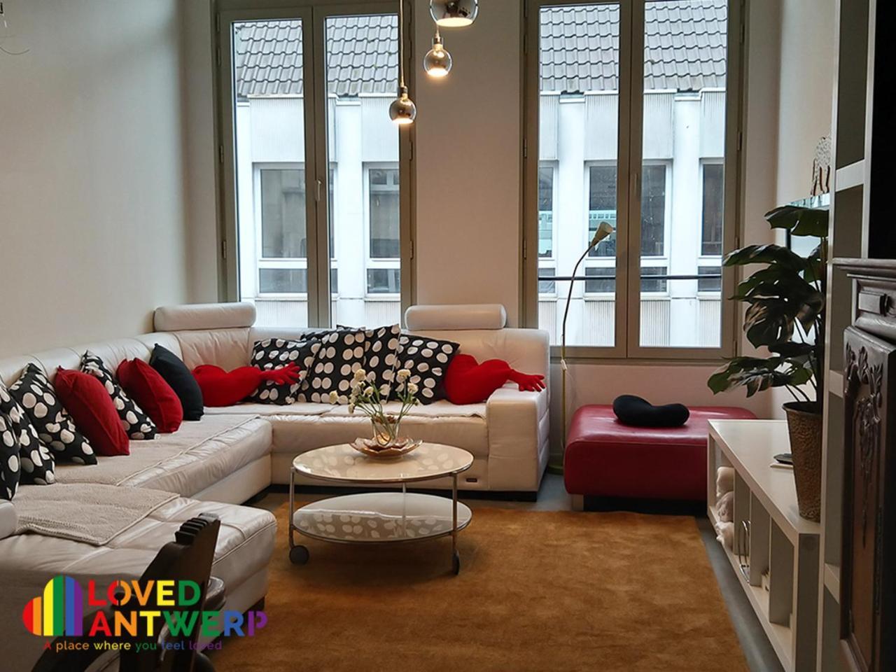 Appartamento Wellness Loft With Sauna, Jacuzzi, Roof Terrace & Amazing View Anversa Esterno foto
